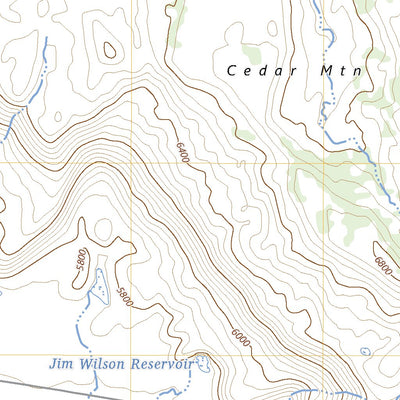 United States Geological Survey Buckhorn Reservoir, UT (2023, 24000-Scale) digital map