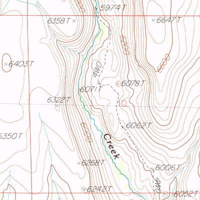 United States Geological Survey Buckhorn Ridge, NV (1986, 24000-Scale) digital map