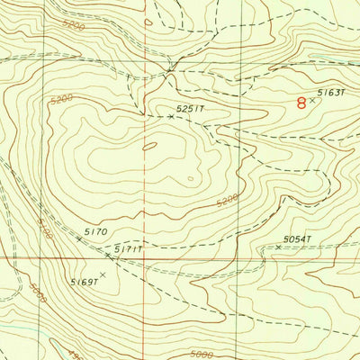 United States Geological Survey Buckhorn Springs, OR (1988, 24000-Scale) digital map