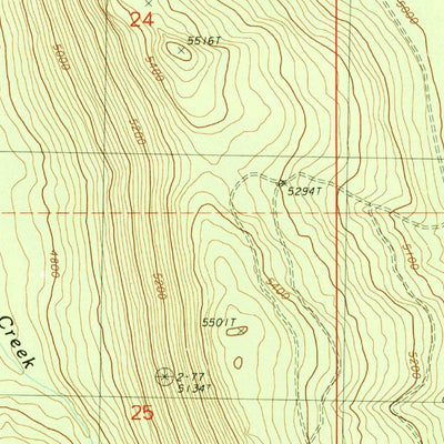 United States Geological Survey Buckhorn Springs, OR (1988, 24000-Scale) digital map
