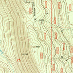 United States Geological Survey Buckhorn Springs, OR (1998, 24000-Scale) digital map