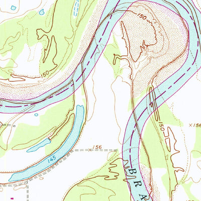 United States Geological Survey Buckhorn, TX (1962, 24000-Scale) digital map