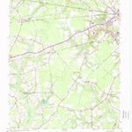 United States Geological Survey Buckhorn, VA (1954, 24000-Scale) digital map