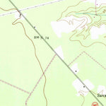 United States Geological Survey Buckhorn, VA (1954, 24000-Scale) digital map