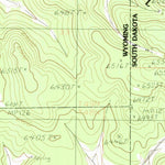 United States Geological Survey Buckhorn, WY-SD (1984, 24000-Scale) digital map