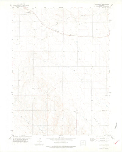 United States Geological Survey Buckingham, CO (1978, 24000-Scale) digital map