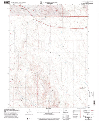 United States Geological Survey Buckingham, CO (1997, 24000-Scale) digital map