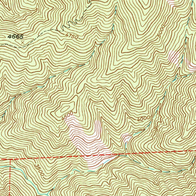 United States Geological Survey Buckingham Mountain, CA (1947, 24000-Scale) digital map