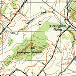 United States Geological Survey Buckingham, PA (1943, 31680-Scale) digital map