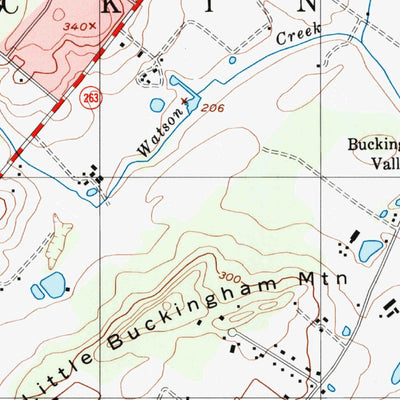 United States Geological Survey Buckingham, PA (1999, 24000-Scale) digital map