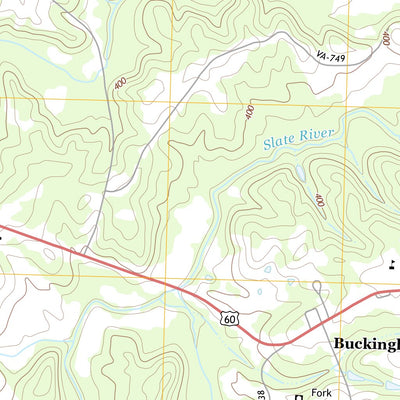 United States Geological Survey Buckingham, VA (2013, 24000-Scale) digital map