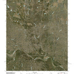 United States Geological Survey Buckle L Ranch, TX (2010, 24000-Scale) digital map