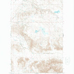 United States Geological Survey Buckley Lake, MT (1965, 24000-Scale) digital map