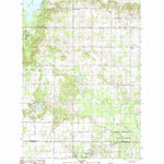 United States Geological Survey Buckley, MI (1983, 25000-Scale) digital map