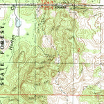 United States Geological Survey Buckley, MI (1983, 25000-Scale) digital map