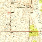 United States Geological Survey Bucklin, MO (1950, 24000-Scale) digital map
