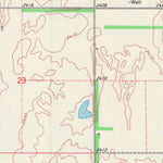 United States Geological Survey Bucklin NW, KS (1969, 24000-Scale) digital map