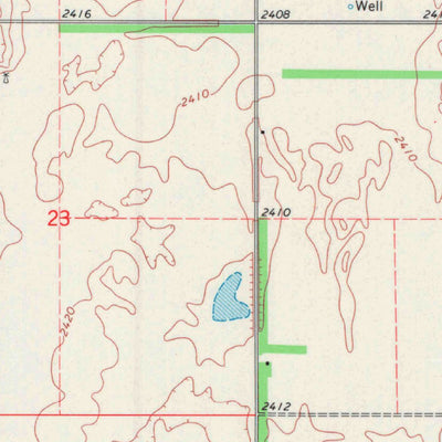United States Geological Survey Bucklin NW, KS (1969, 24000-Scale) digital map