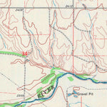 United States Geological Survey Bucklin NW, KS (1969, 24000-Scale) digital map