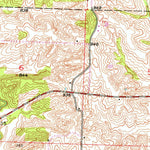 United States Geological Survey Bucklin NW, MO (1949, 24000-Scale) digital map