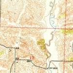United States Geological Survey Bucklin NW, MO (1950, 24000-Scale) digital map
