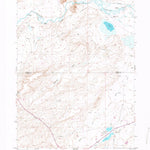 United States Geological Survey Bucklin Reservoirs, WY (1951, 24000-Scale) digital map