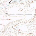 United States Geological Survey Bucklin Reservoirs, WY (1951, 24000-Scale) digital map