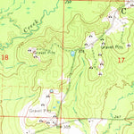 United States Geological Survey Buckner, AR (1968, 24000-Scale) digital map