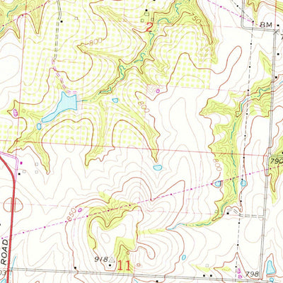United States Geological Survey Buckner, MO (1965, 24000-Scale) digital map