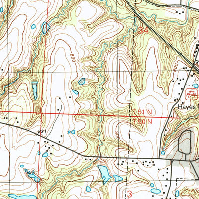United States Geological Survey Buckner, MO (1990, 24000-Scale) digital map