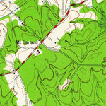 United States Geological Survey Buckner, VA (1942, 24000-Scale) digital map