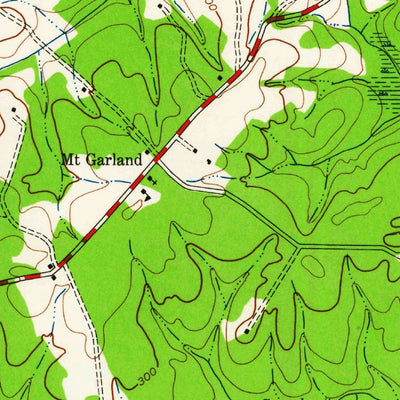 United States Geological Survey Buckner, VA (1942, 24000-Scale) digital map
