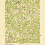 United States Geological Survey Buckner, VA (1943, 31680-Scale) digital map