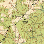 United States Geological Survey Buckner, VA (1943, 31680-Scale) digital map