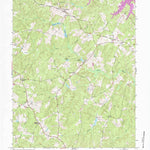 United States Geological Survey Buckner, VA (1968, 24000-Scale) digital map