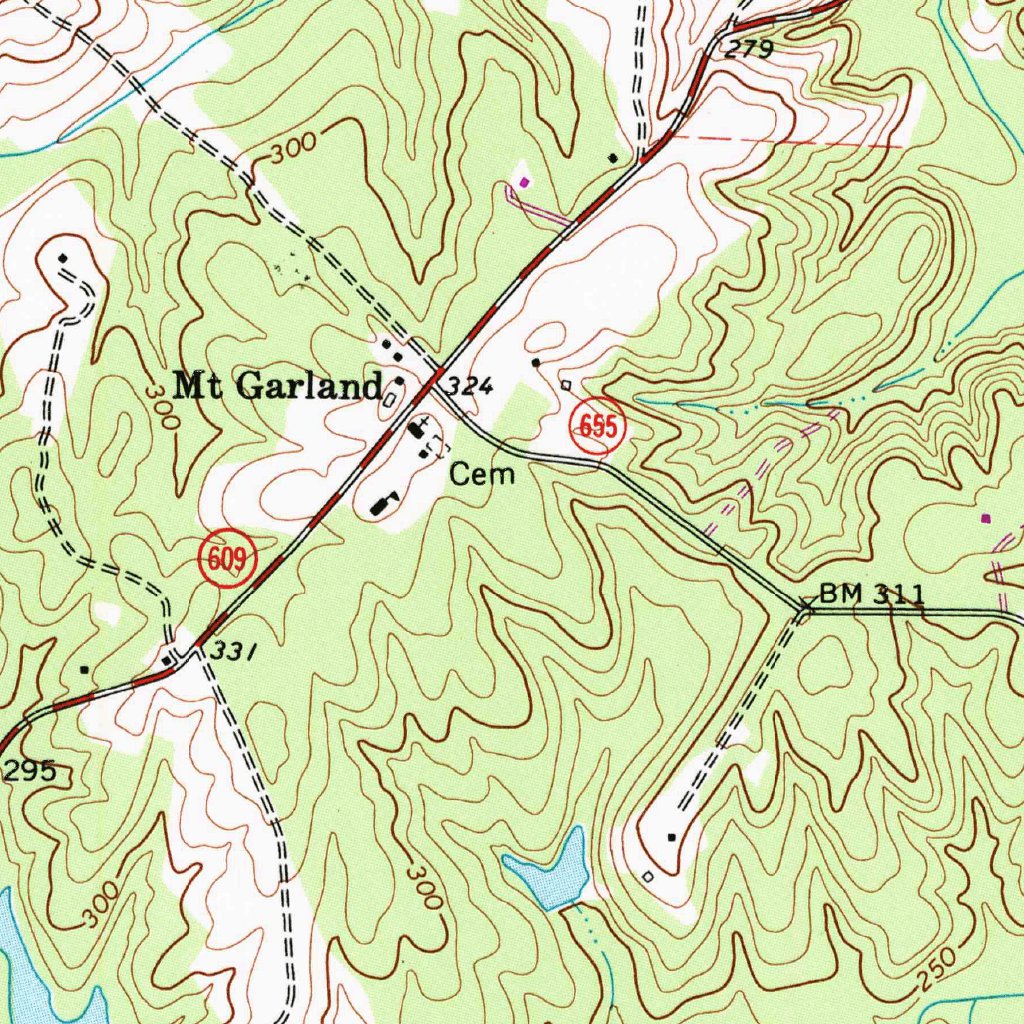 Buckner, VA (1968, 24000-Scale) Map by United States Geological Survey ...