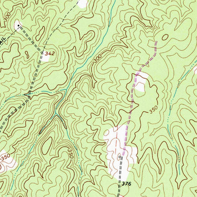 United States Geological Survey Buckner, VA (1968, 24000-Scale) digital map