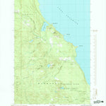 United States Geological Survey Buckroe, MI (1985, 24000-Scale) digital map