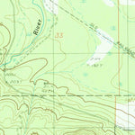United States Geological Survey Buckroe, MI (1985, 24000-Scale) digital map