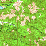 United States Geological Survey Bucks Lake, CA (1950, 62500-Scale) digital map