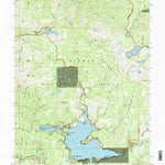 United States Geological Survey Bucks Lake, CA (1994, 24000-Scale) digital map