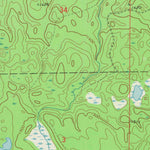 United States Geological Survey Bucks Lake, WI (1972, 24000-Scale) digital map