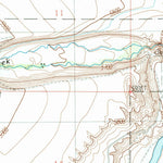 United States Geological Survey Bucks Nest, MT (1988, 24000-Scale) digital map