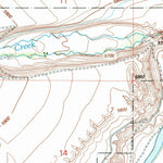 United States Geological Survey Bucks Nest, MT (1997, 24000-Scale) digital map