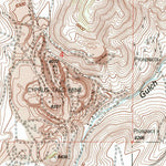 United States Geological Survey Bucks Nest, MT (1997, 24000-Scale) digital map