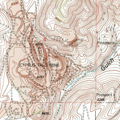 United States Geological Survey Bucks Nest, MT (1997, 24000-Scale) digital map
