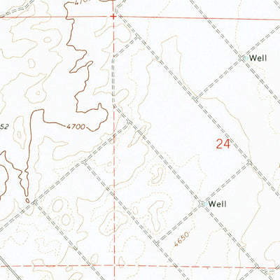 United States Geological Survey Buckskin Basin, ID (1971, 24000-Scale) digital map