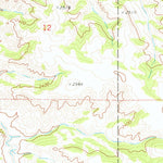 United States Geological Survey Buckskin Butte, ND (1974, 24000-Scale) digital map