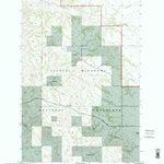 United States Geological Survey Buckskin Butte, ND (1997, 24000-Scale) digital map
