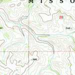 United States Geological Survey Buckskin Butte, ND (1997, 24000-Scale) digital map